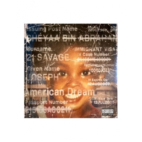0196588202612, Виниловая пластинка 21 Savage, American Dream - фото 1