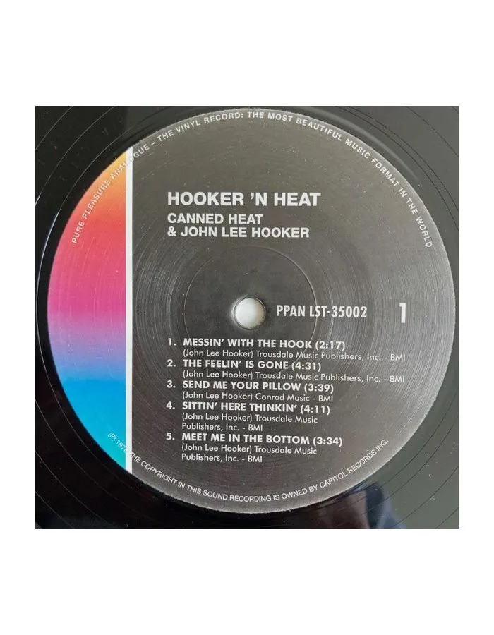 5060149620960, Виниловая пластинка Canned Heat, Hooker 'N Heat (Analogue) - фото 3
