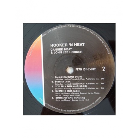 5060149620960, Виниловая пластинка Canned Heat, Hooker 'N Heat (Analogue) - фото 4
