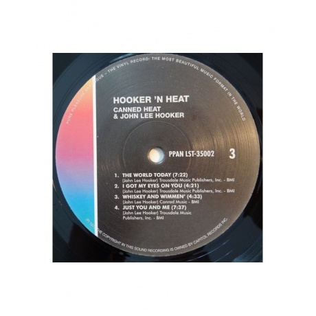 5060149620960, Виниловая пластинка Canned Heat, Hooker 'N Heat (Analogue) - фото 5