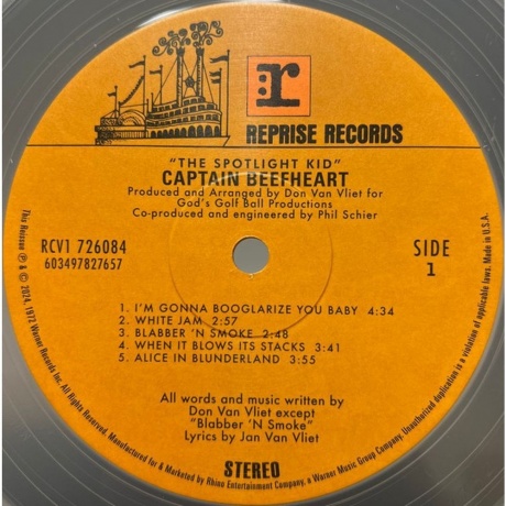 Captain Beefheart - The Spotlight Kid (coloured) (0603497827657) виниловая пластинка - фото 2