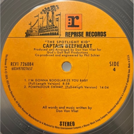 Captain Beefheart - The Spotlight Kid (coloured) (0603497827657) виниловая пластинка - фото 5