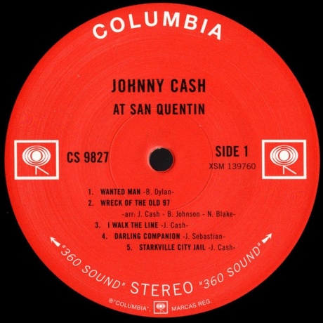 Johnny Cash - At San Quentin (Analogue) (4260019713216) виниловая пластинка - фото 2