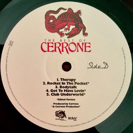 Cerrone - The Best Of (5060899073221) виниловая пластинка - фото 6