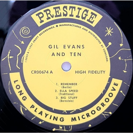 Gil Evans - Gil Evans &amp; Ten (0888072524903) виниловая пластинка - фото 2