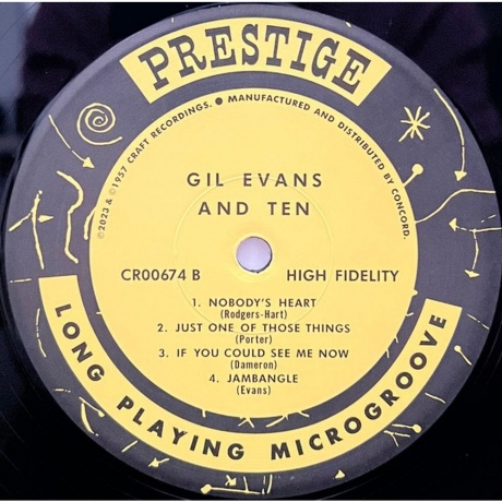 Gil Evans - Gil Evans &amp; Ten (0888072524903) виниловая пластинка - фото 3