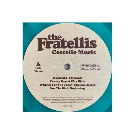 0600753518489, Виниловая пластинка Fratellis, The, Costello Music - фото 7