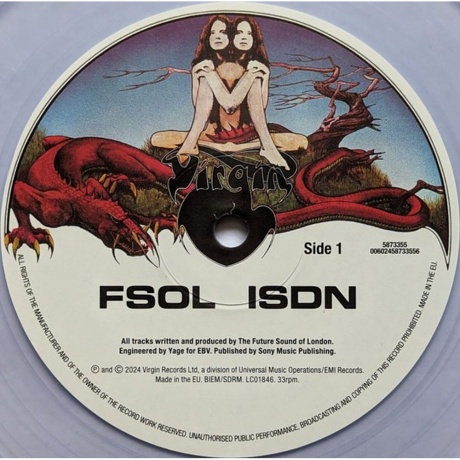 Future Sound Of London - ISDN (coloured) (0602458733440) виниловая пластинка - фото 3