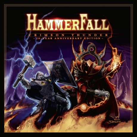 HammerFall - Crimson Thunder (coloured) (4065629692674) виниловая пластинка - фото 1