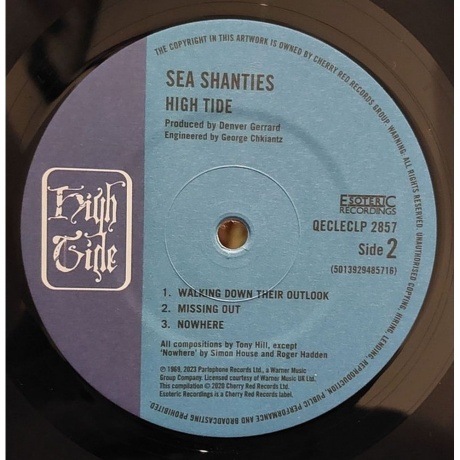 High Tide - Sea Shanties (5013929485716) виниловая пластинка - фото 4