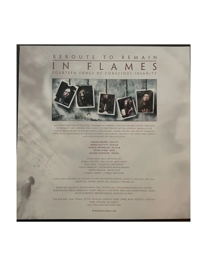 0727361544775, Виниловая пластинка In Flames, Reroute To Remain (coloured) - фото 3