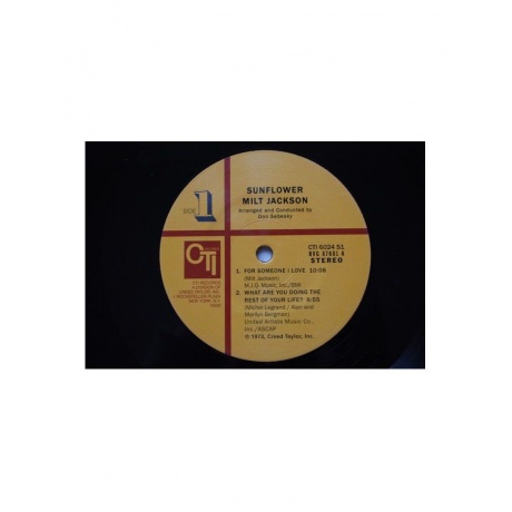 5060149621943, Виниловая пластинка Jackson, Milt, Sunflower (Analogue) - фото 2