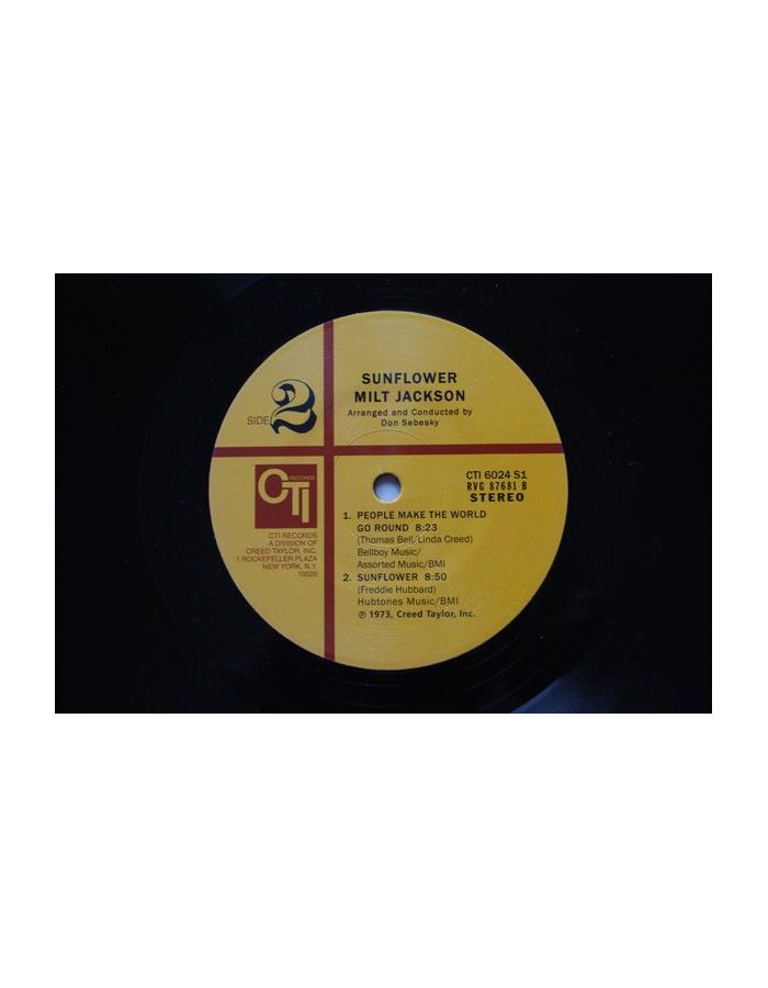 5060149621943, Виниловая пластинка Jackson, Milt, Sunflower (Analogue) - фото 3