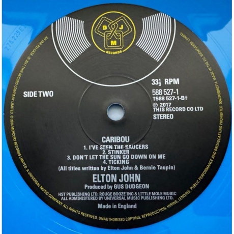 Elton John - Caribou (coloured) (0602458852721) виниловая пластинка - фото 3