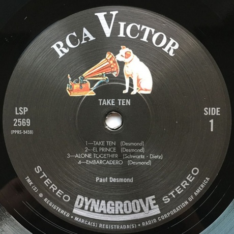 Paul Desmond - Take Ten (Analogue) (4260019712424) виниловая пластинка - фото 3