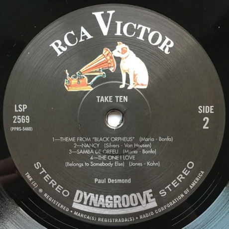 Paul Desmond - Take Ten (Analogue) (4260019712424) виниловая пластинка - фото 4