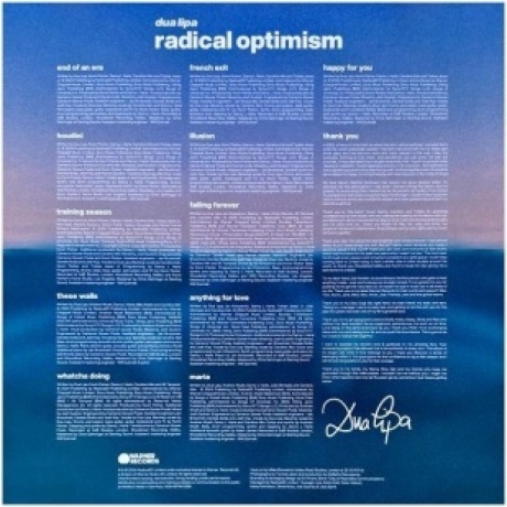 Dua Lipa - Radical Optimism (Curacao Blue) (5054197943386) виниловая пластинка - фото 10