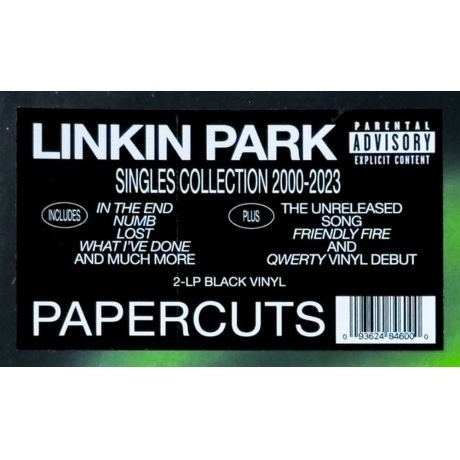 Linkin Park - Papercuts (0093624846000) виниловая пластинка - фото 2
