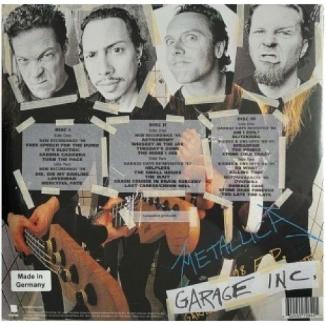Metallica - Garage Inc. (coloured) (0602455726421) виниловая пластинка - фото 2