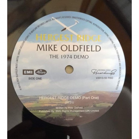 Mike Oldfield - Hergest Ridge 1974 Demo (0602458779868) виниловая пластинка - фото 3