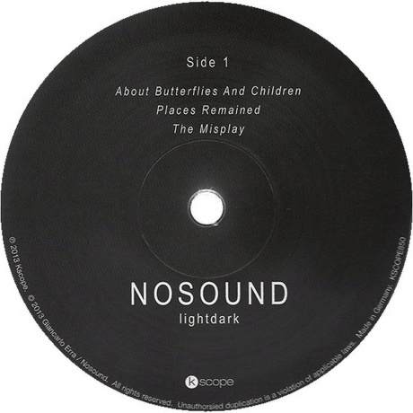 Nosound - Lightdark (coloured) (0802644585017) виниловая пластинка - фото 5
