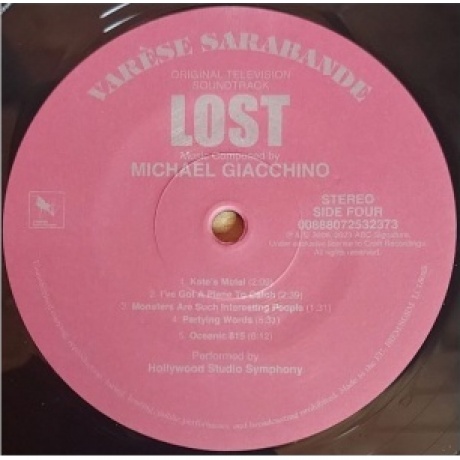 OST - LOST (Michael Giacchino) (0888072532342) виниловая пластинка - фото 8