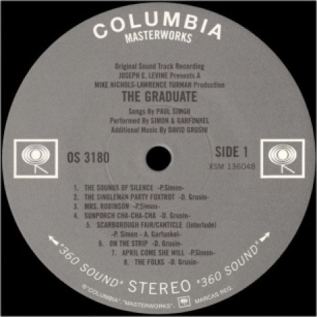OST - The Graduate (Simon &amp; Garfunkel) (Analogue) (4260019713063) виниловая пластинка - фото 3