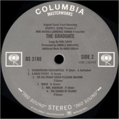 OST - The Graduate (Simon &amp; Garfunkel) (Analogue) (4260019713063) виниловая пластинка - фото 4