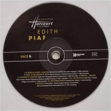 Edith Piaf - La Collection Harcourt (coloured) (3596973559760) виниловая пластинка - фото 5