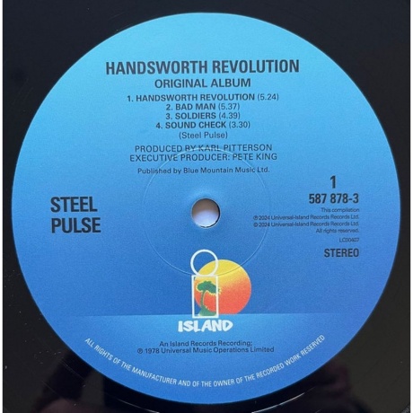 Steel Pulse - Handsworth Revolution (0602458787825) виниловая пластинка - фото 6