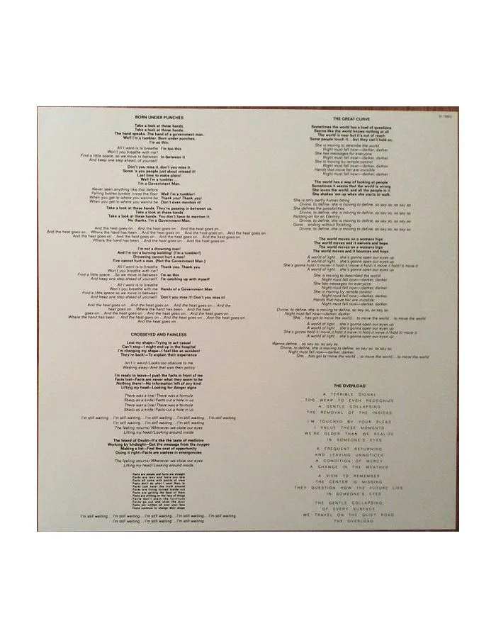 0081227080211, Виниловая пластинка Talking Heads, Remain In Light - фото 7