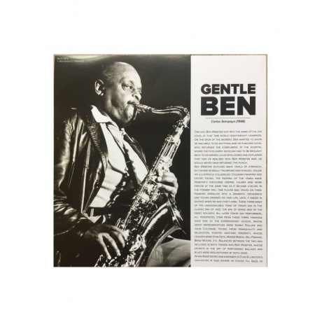 0753088404573, Виниловая пластинка Webster, Ben, Gentle Ben (Analogue) - фото 3
