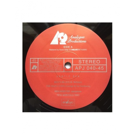 0753088404573, Виниловая пластинка Webster, Ben, Gentle Ben (Analogue) - фото 5