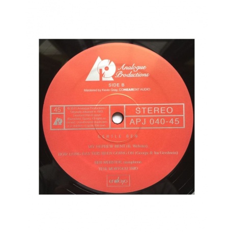 0753088404573, Виниловая пластинка Webster, Ben, Gentle Ben (Analogue) - фото 6