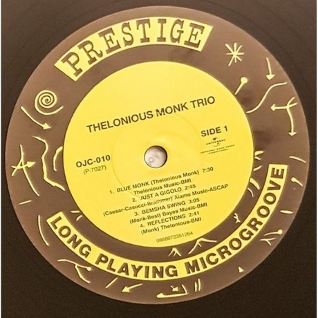 Thelonious Monk - Thelonious Monk Trio (0888072351264) виниловая пластинка - фото 2