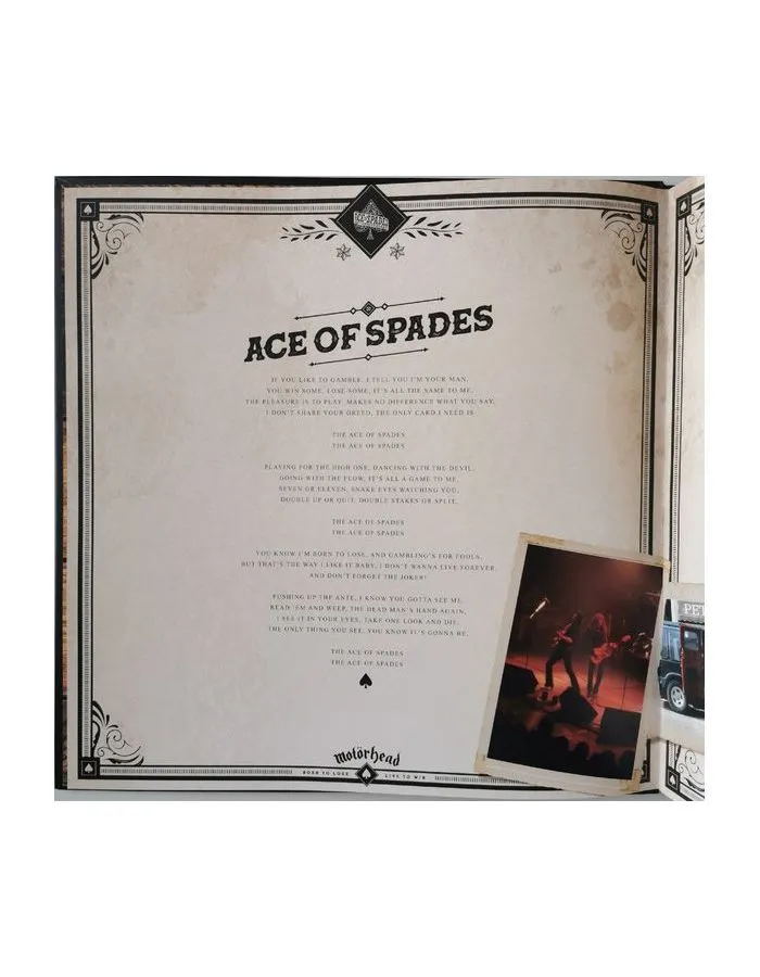 4050538587227, Виниловая пластинка Motorhead, Ace Of Spades - deluxe - фото 21