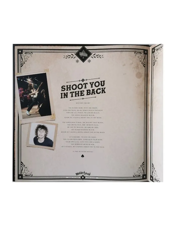 4050538587227, Виниловая пластинка Motorhead, Ace Of Spades - deluxe - фото 23
