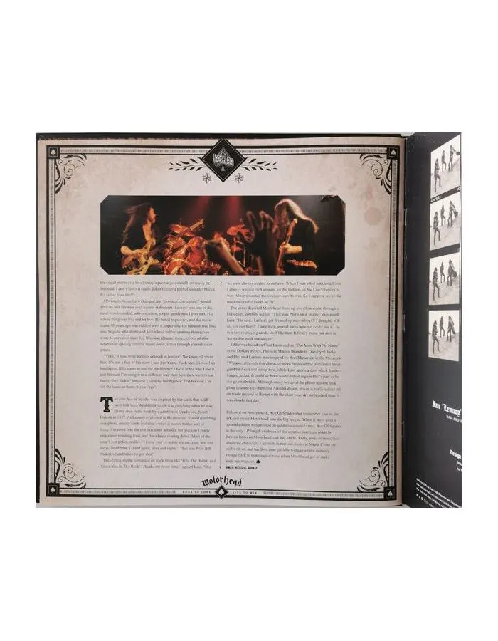 4050538587227, Виниловая пластинка Motorhead, Ace Of Spades - deluxe - фото 37