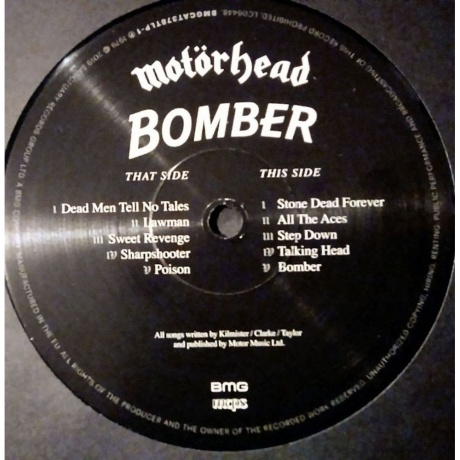 Motorhead - Bomber - deluxe (4050538462418) виниловая пластинка - фото 6