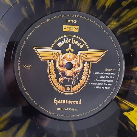 Motorhead - Hammered (coloured) (4050538771381) виниловая пластинка - фото 7
