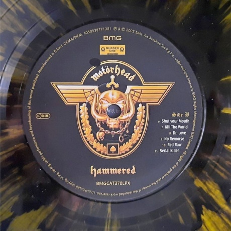Motorhead - Hammered (coloured) (4050538771381) виниловая пластинка - фото 8