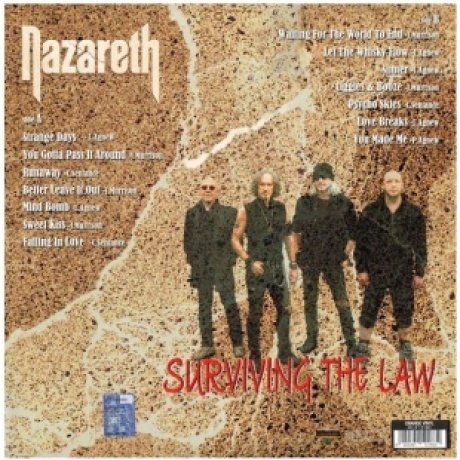 8024391121832, Nazareth, Surviving The Law (coloured) виниловая пластинка - фото 4