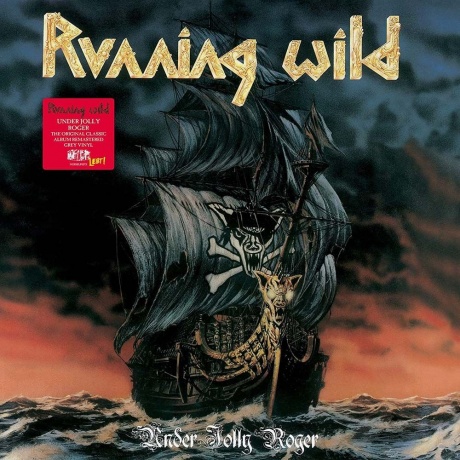 4050538844672, Running Wild, Under Jolly Roger (coloured) виниловая пластинка - фото 1