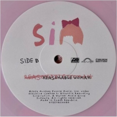 Sia - Reasonable Woman (Baby Pink) (0075678610080) виниловая пластинка - фото 5
