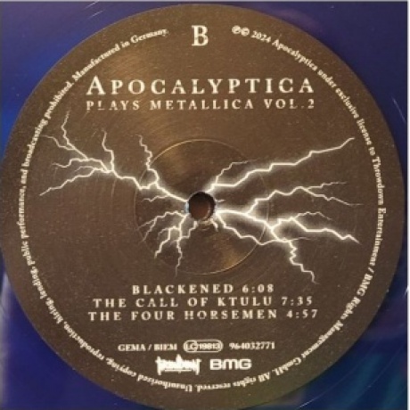 Apocalyptica - Plays Metallica Vol.2 (coloured) (4099964032772) виниловая пластинка - фото 7