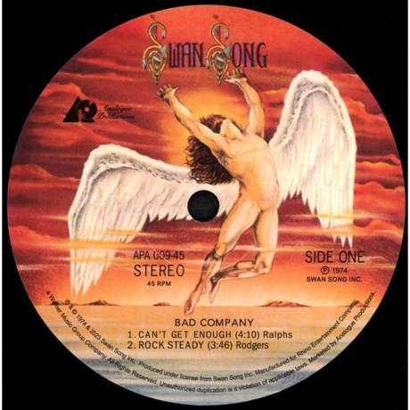Bad Company - Bad Company (Analogue) (0753088750977) виниловая пластинка - фото 2
