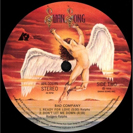 Bad Company - Bad Company (Analogue) (0753088750977) виниловая пластинка - фото 3