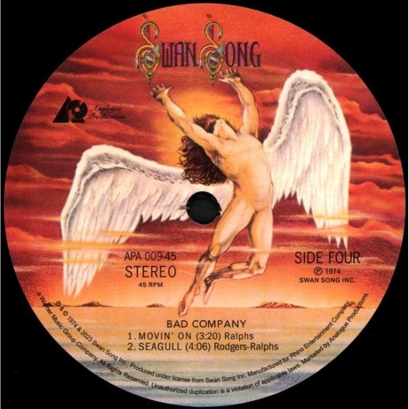 Bad Company - Bad Company (Analogue) (0753088750977) виниловая пластинка - фото 5