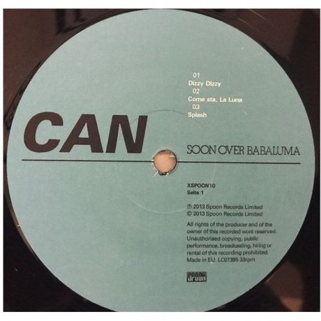 Can - Soon Over Babaluma (5051083077040) виниловая пластинка - фото 5