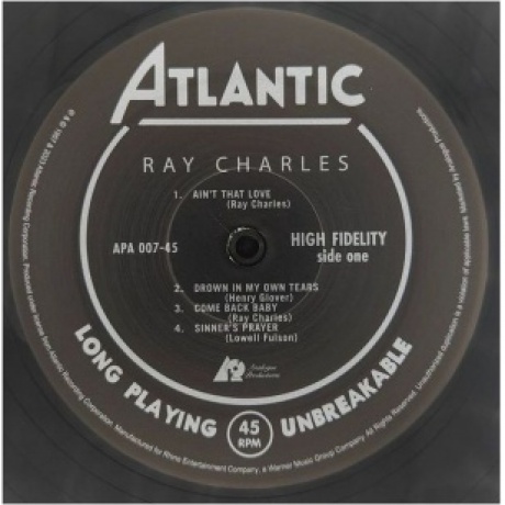 Ray Charles - Ray Charles (Analogue) (0753088750779) виниловая пластинка - фото 5